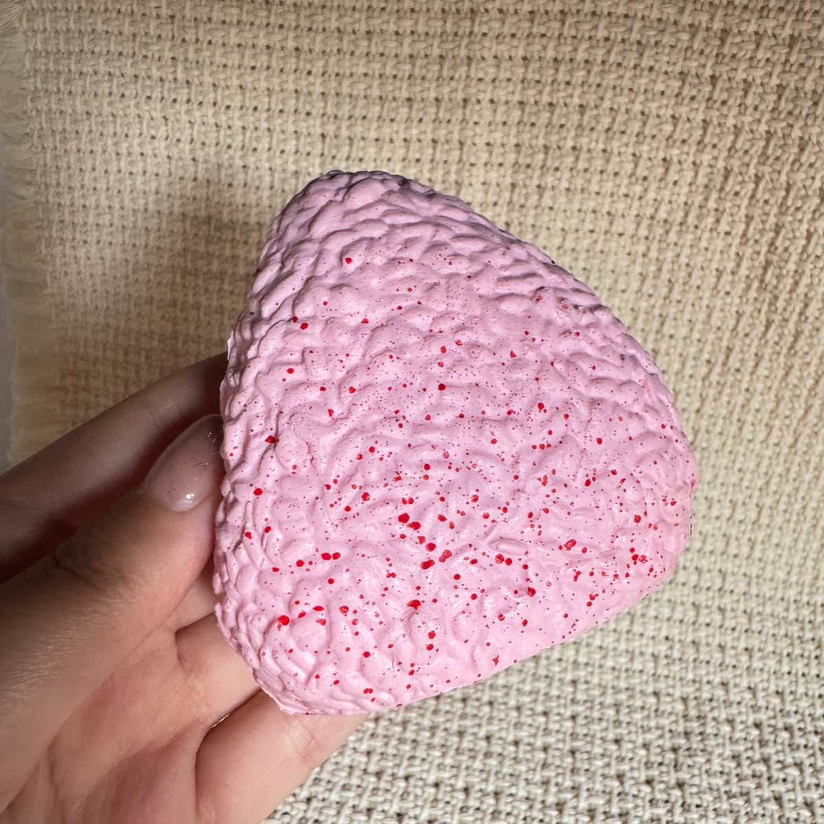 Mido Strawberry Rice Ball Slow Rise Squishy