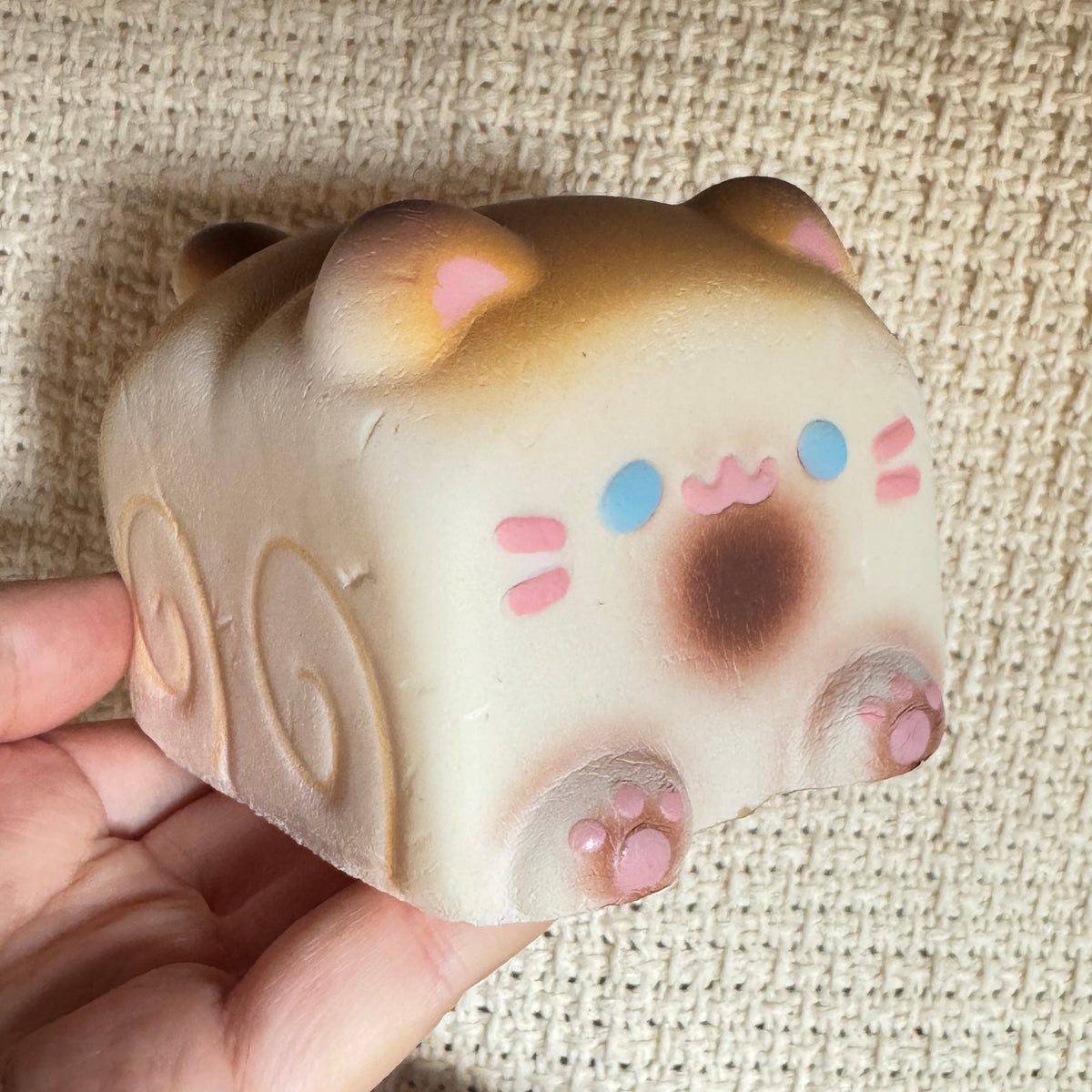 Kitten Toast Slow Rise Squishy