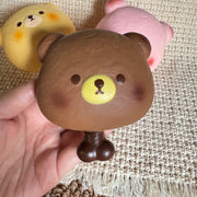 Bear Bread Slow Rise Squishy