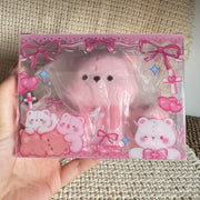 Pink Teddy Bear Slow Rise Squishy