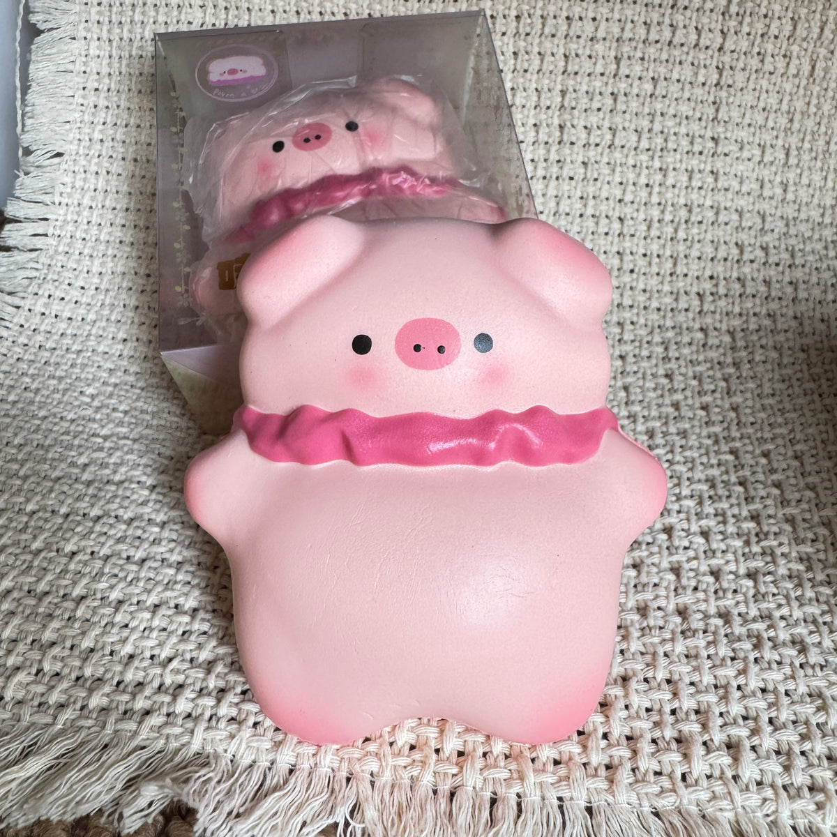 Pink Piggy Slow Rise Squishy