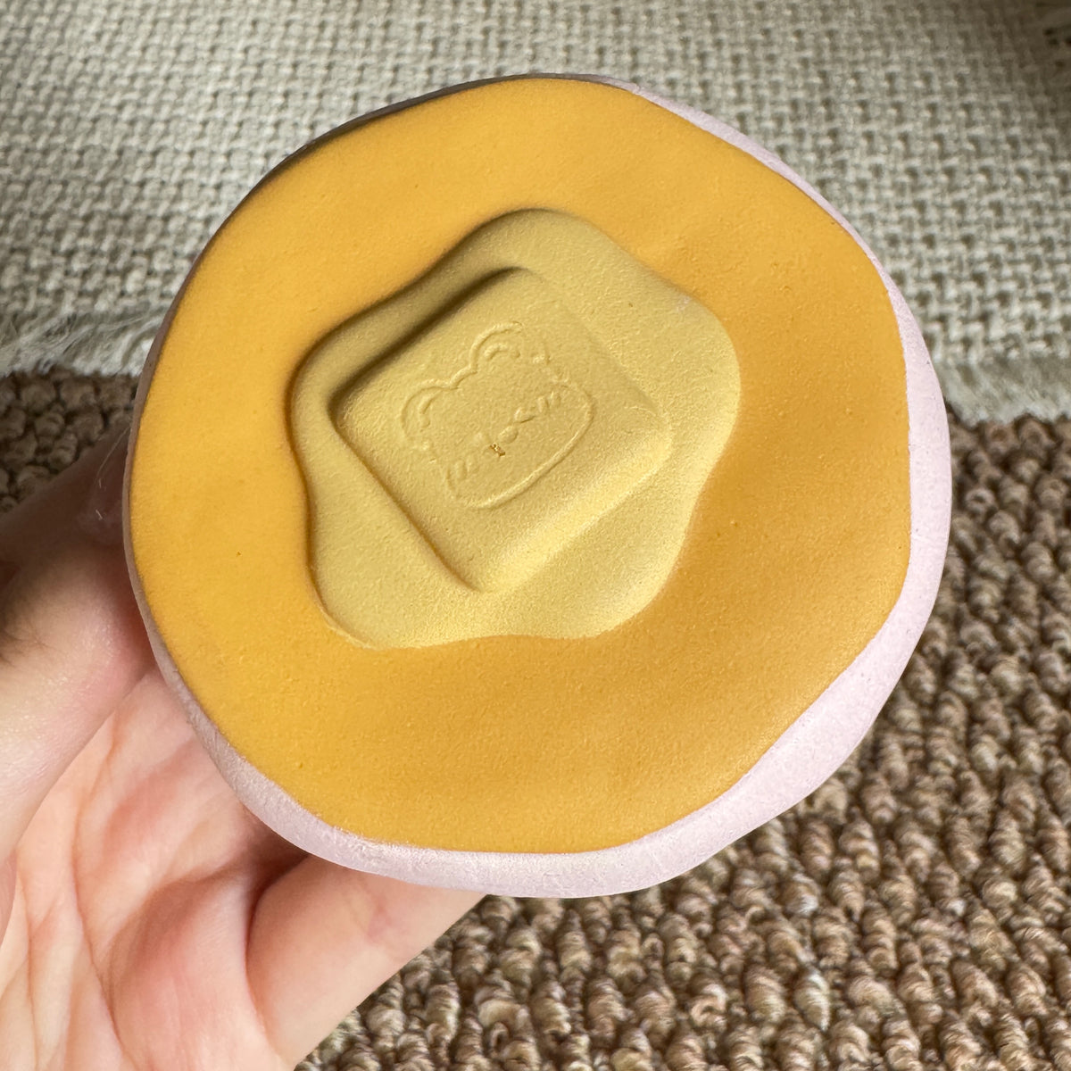 Honey Pine Cone Slow Rise Squishy