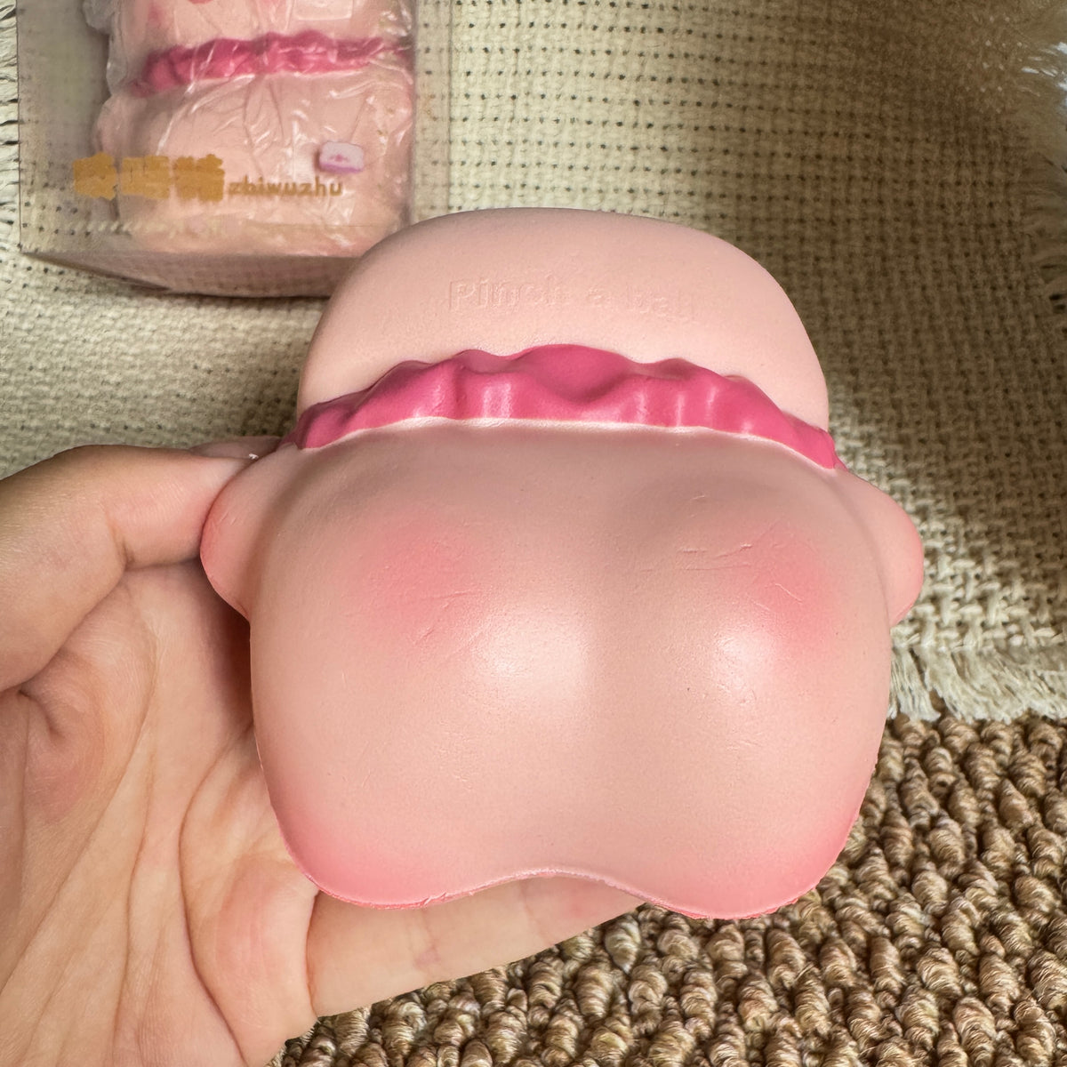 Pink Piggy Slow Rise Squishy