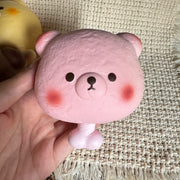 Bear Bread Slow Rise Squishy