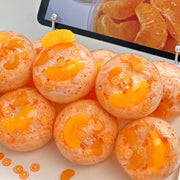 Orange Jelly Handmade Stress Ball