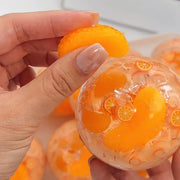 Orange Jelly Handmade Stress Ball