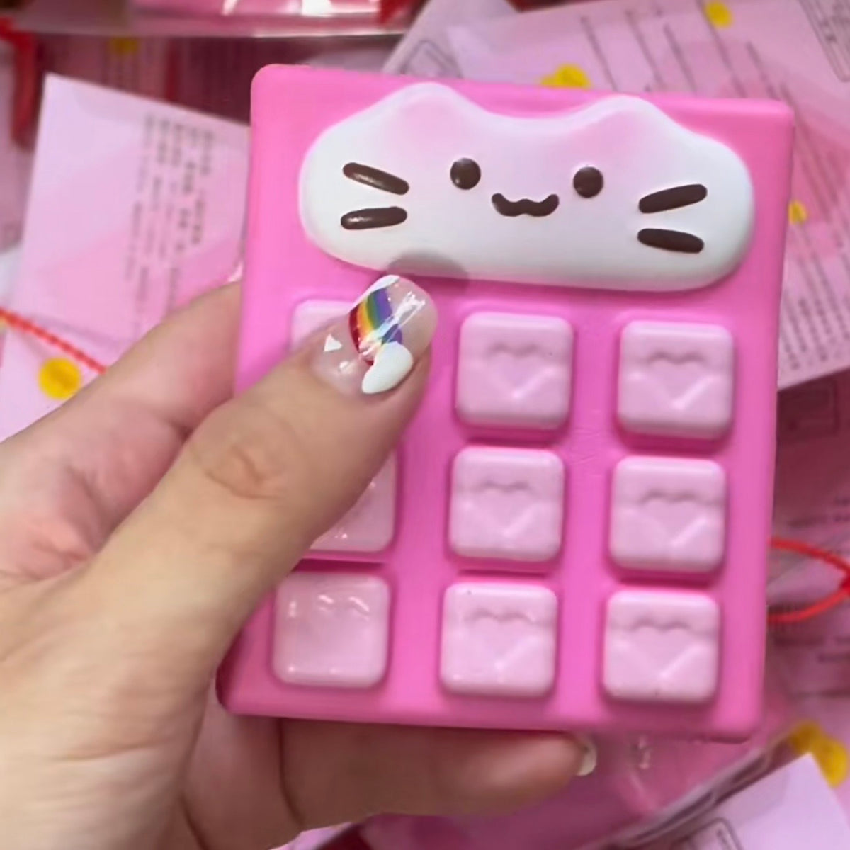Kitten Calculator Slow Rise Squishy