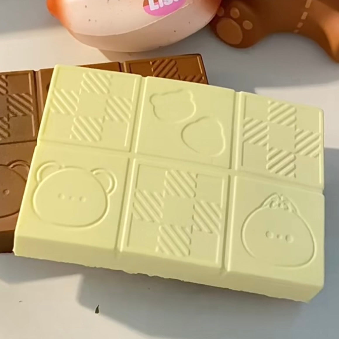 Large Chocolate Bar Slow Rise Squishy