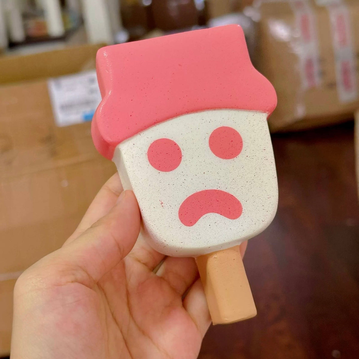 Doll Face Ice Cream Slow Rise Squishy
