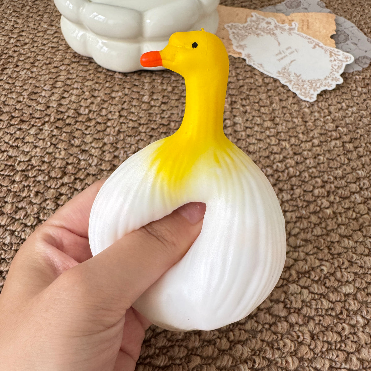 Crunchy Garlic Duck Squishy