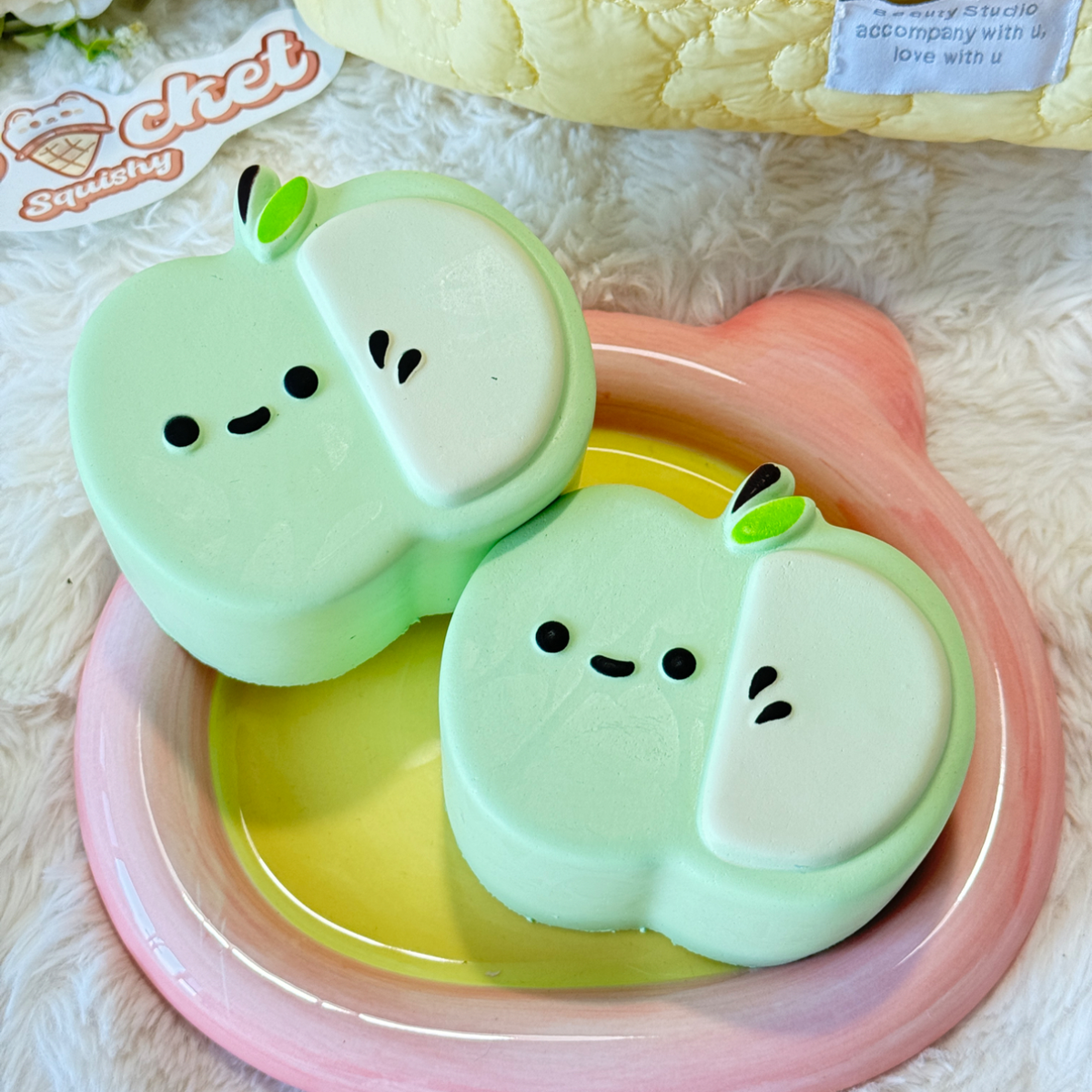 Apple Slice Slow Rise Squishy