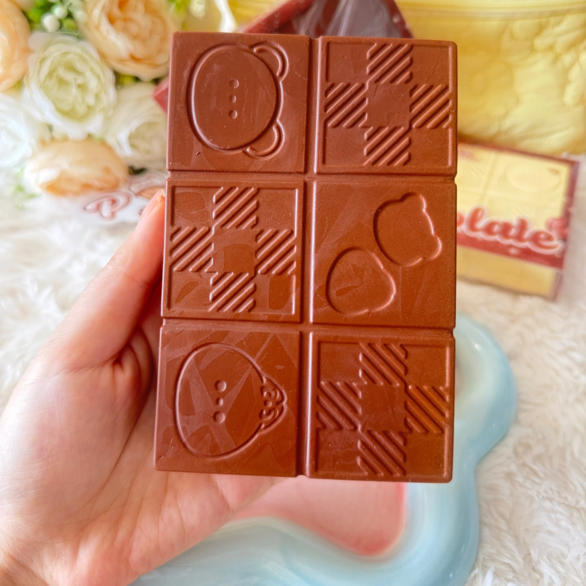 Large Chocolate Bar Slow Rise Squishy