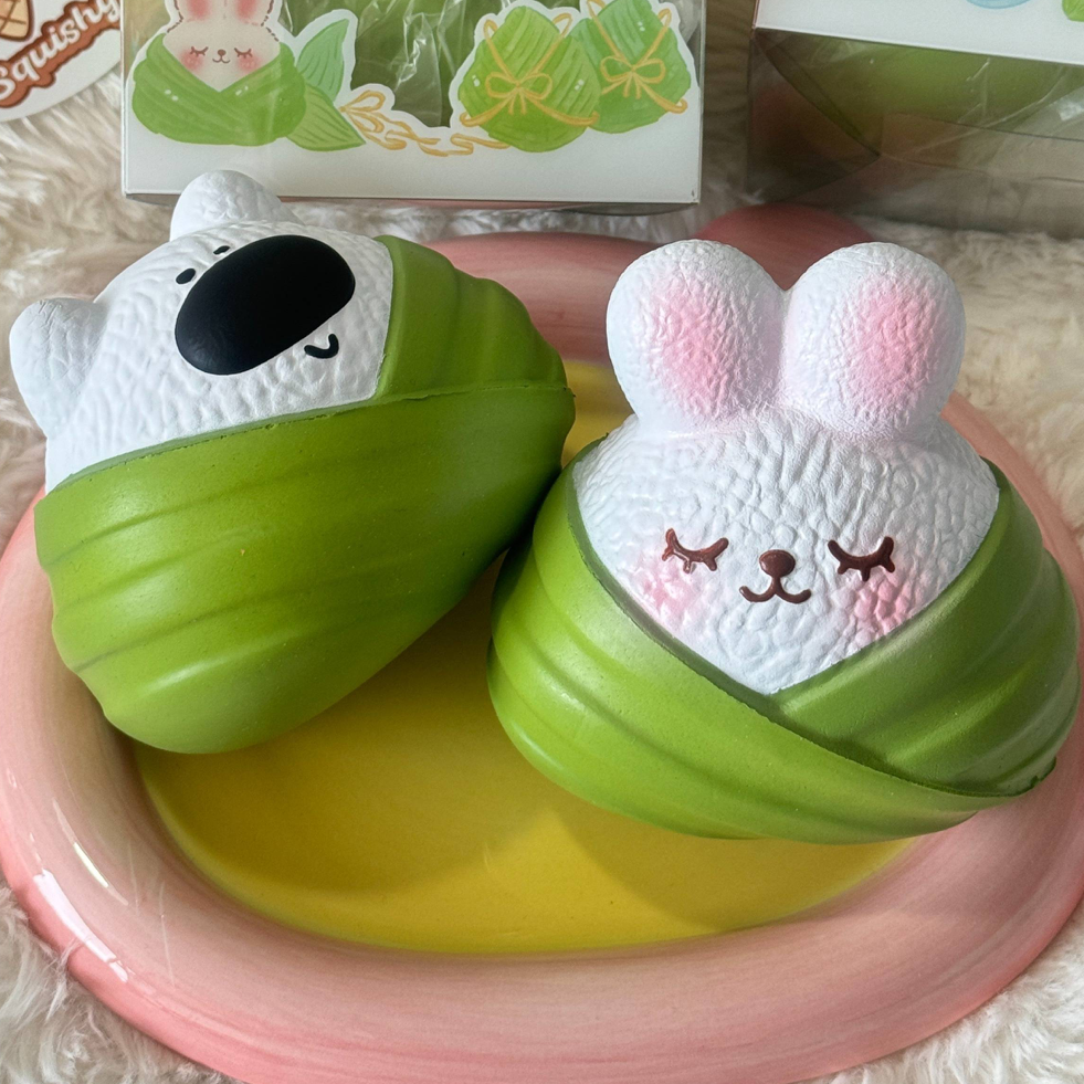 Animal Zongzi Slow Rise Squishy
