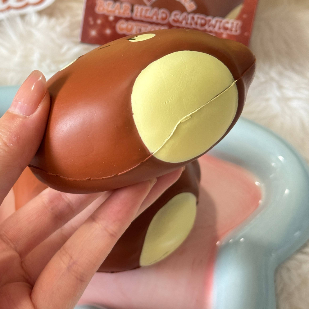 Chocolate Bear Slow Rise Squishy