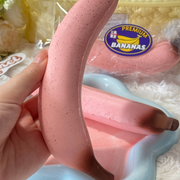 Pink Banana Slow Rise Squishy