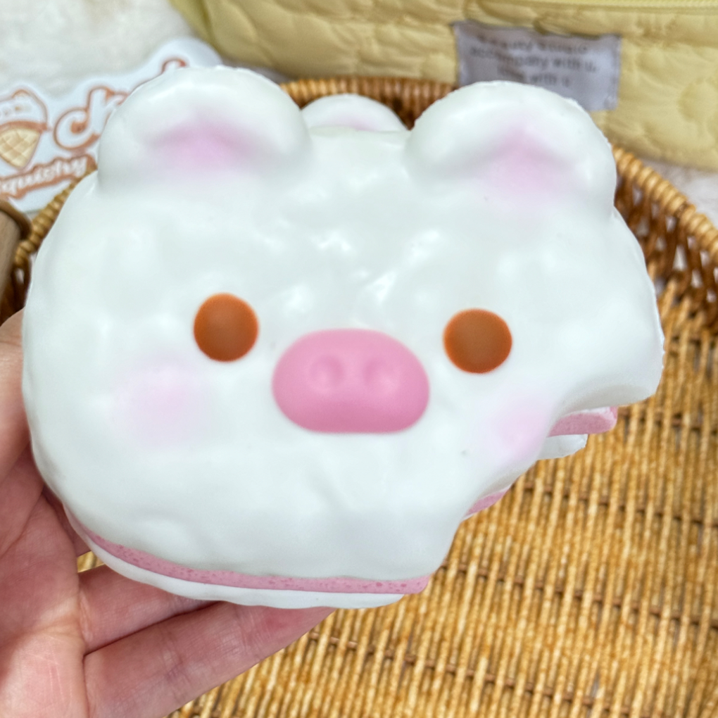 Piggy Cheese Slow Rise Squishy