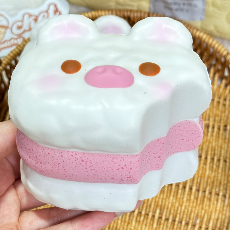 Piggy Cheese Slow Rise Squishy