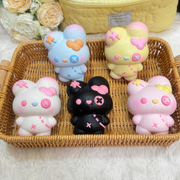Patchwork Bunny Slow Rise Squishy