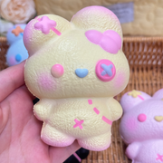 Patchwork Bunny Slow Rise Squishy