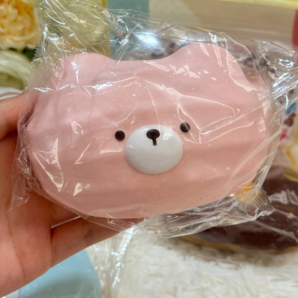 Mido Teddy Bear Cream Puff Slow Rise Squishy