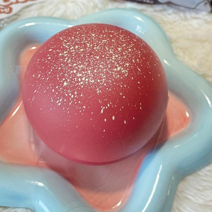 Mido Purple Sticky Bun Slow Rise Squishy