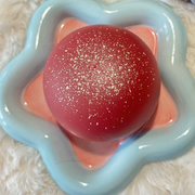 Mido Purple Sticky Bun Slow Rise Squishy