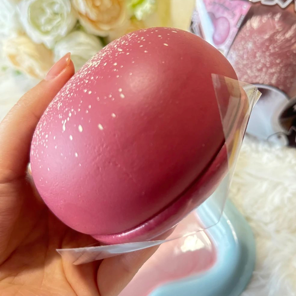 Mido Purple Sticky Bun Slow Rise Squishy