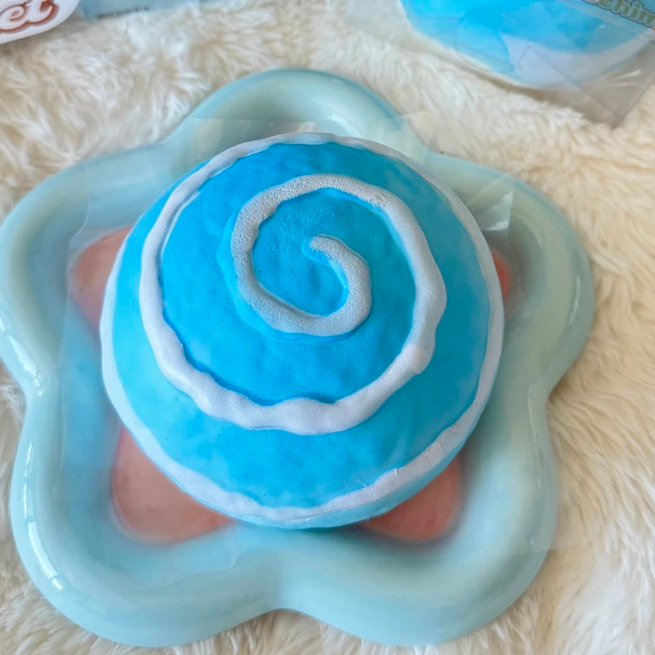 Hachimi Sea Salt Cinnamon Roll Slow Rise Squishy