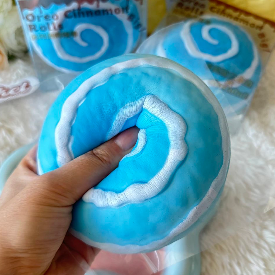 Hachimi Sea Salt Cinnamon Roll Slow Rise Squishy