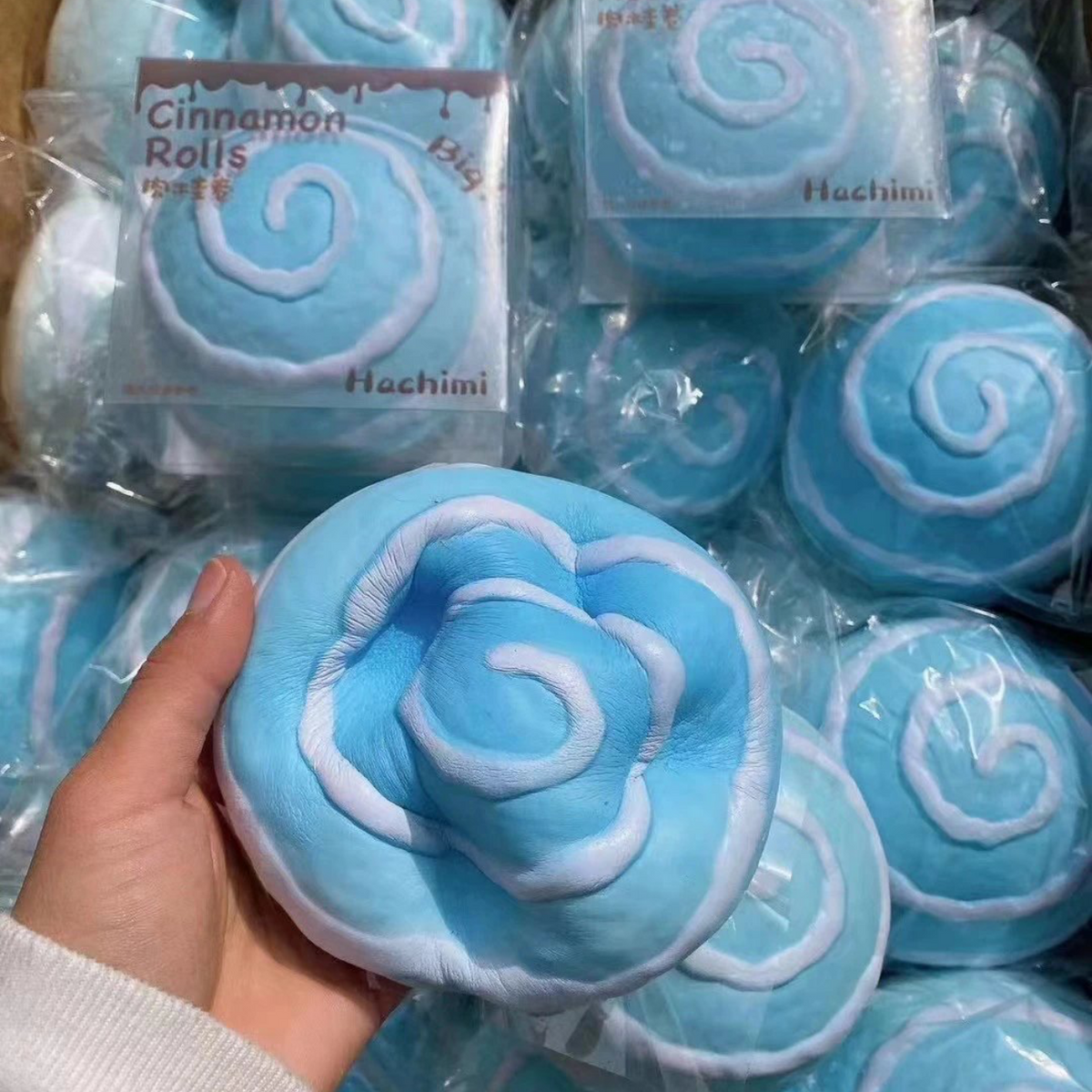 Hachimi Sea Salt Cinnamon Roll Slow Rise Squishy