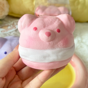 Bear Cream Puff Slow Rise Squishy