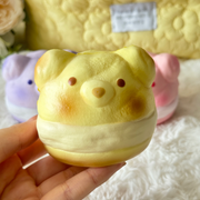 Bear Cream Puff Slow Rise Squishy