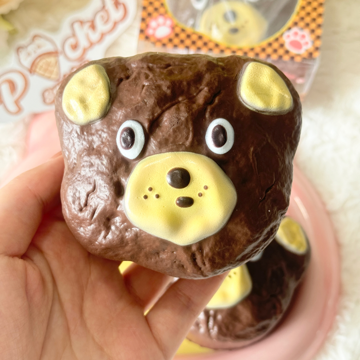 Bear Cookie Slow Rise Squishy