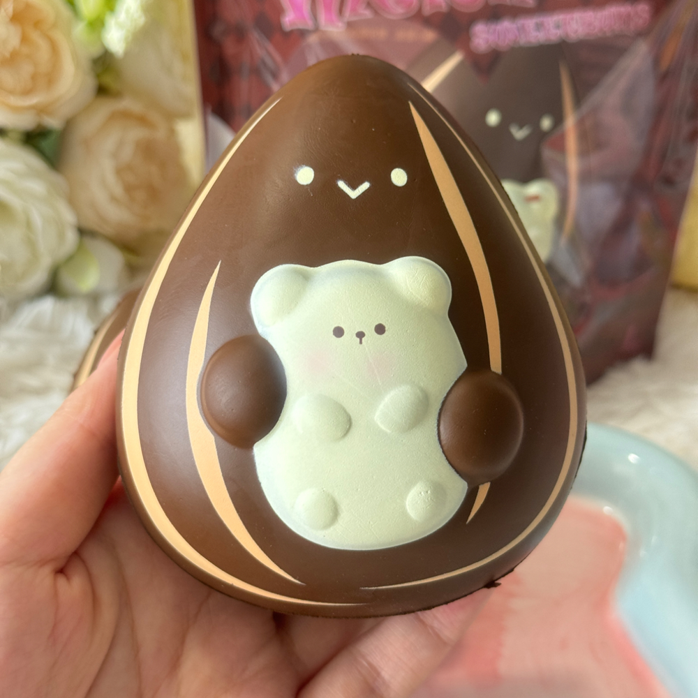 Bear Sunflower Seed Slow Rise Squishy