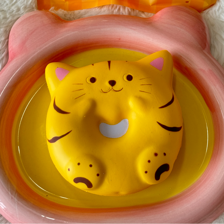 Cat Bagel Slow Rise Squishy