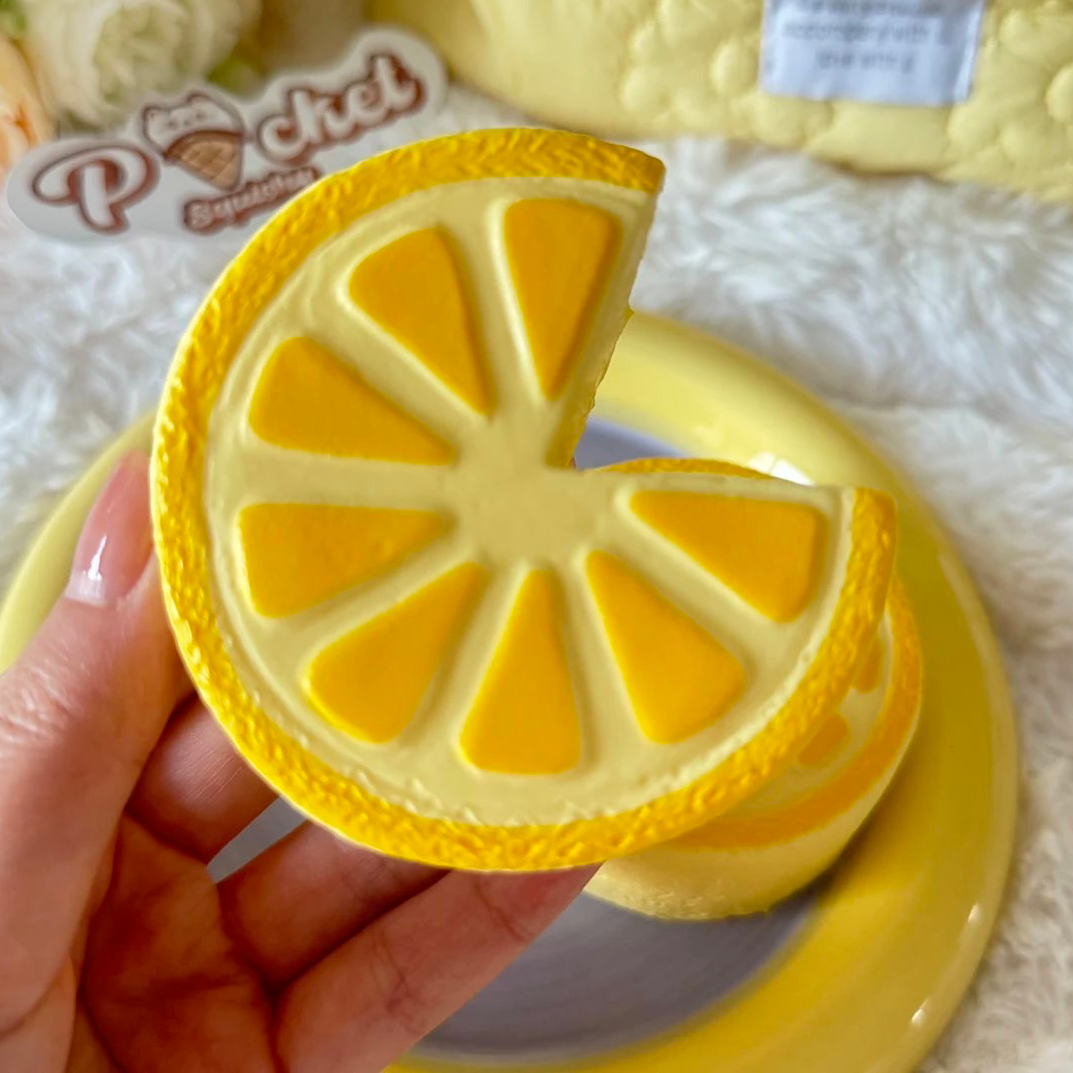 Lemon Slice Slow Rise Squishy
