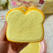 Snowy Skin Toast Slow Rise Squishy