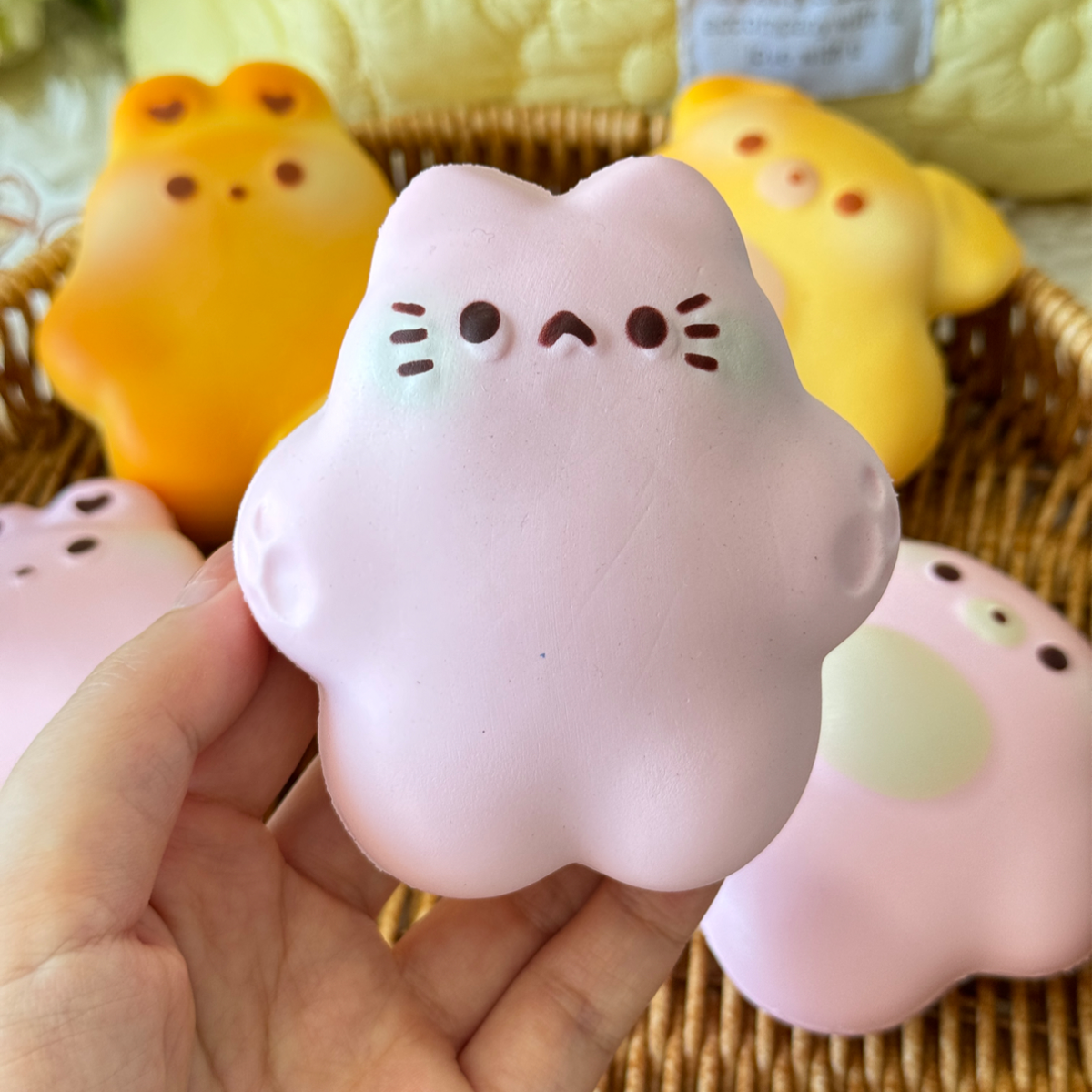 Kitten Cookie Slow Rise Squishy