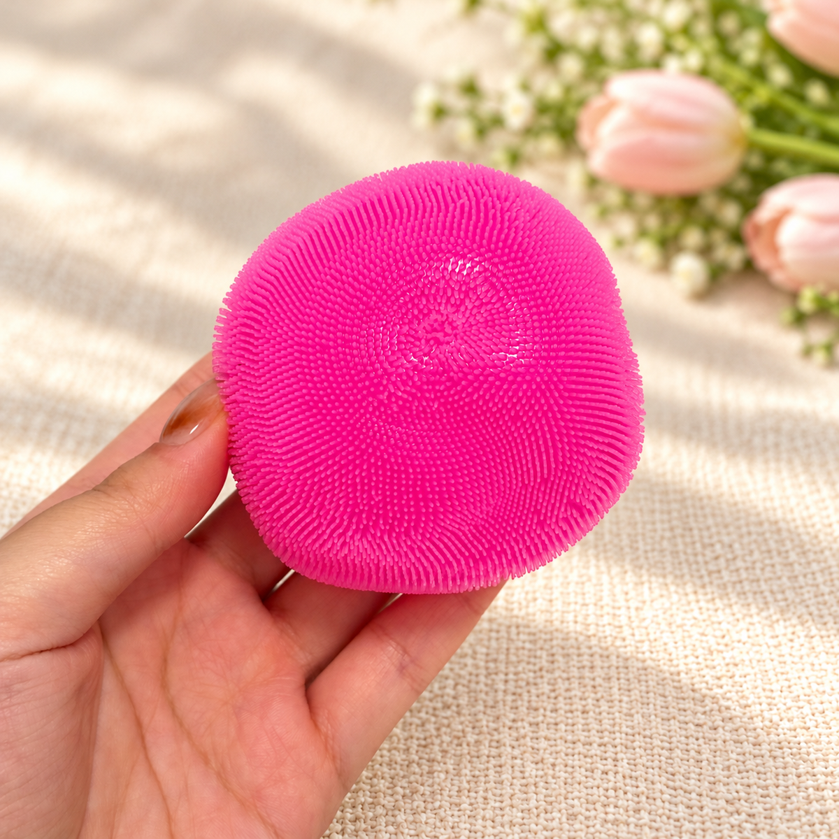 Vaseline-Feel Pom-Pom Handmade Stress Ball