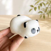 Crunchy Floppy Panda Handmade Stress Ball