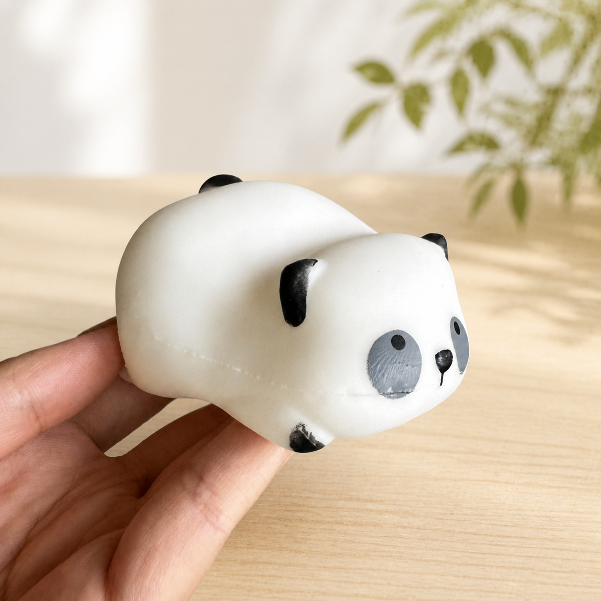 Crunchy Floppy Panda Handmade Stress Ball