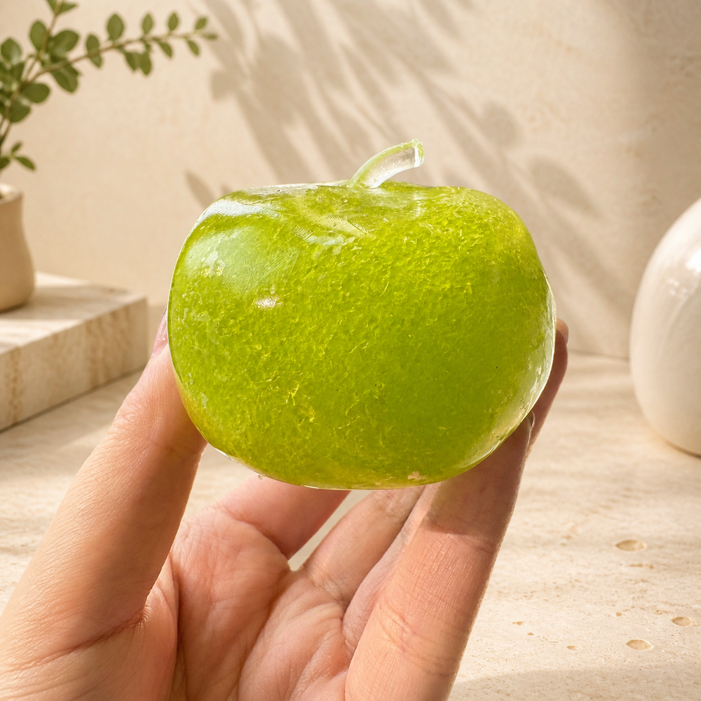 Green Apple Smoothie Handmade Stress Ball