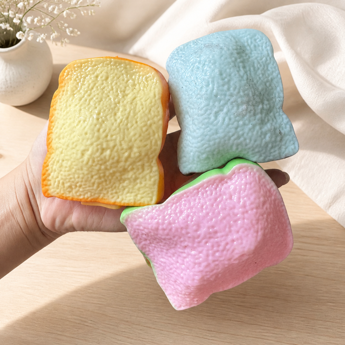 Toast Slice Handmade Stress Ball