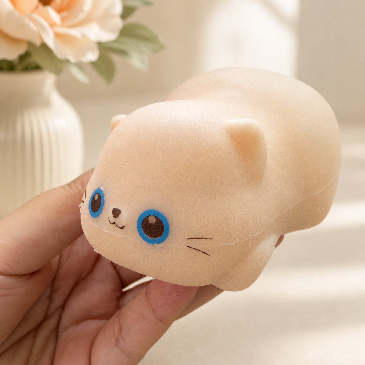 Crunchy Floppy Cat Handmade Stress Ball