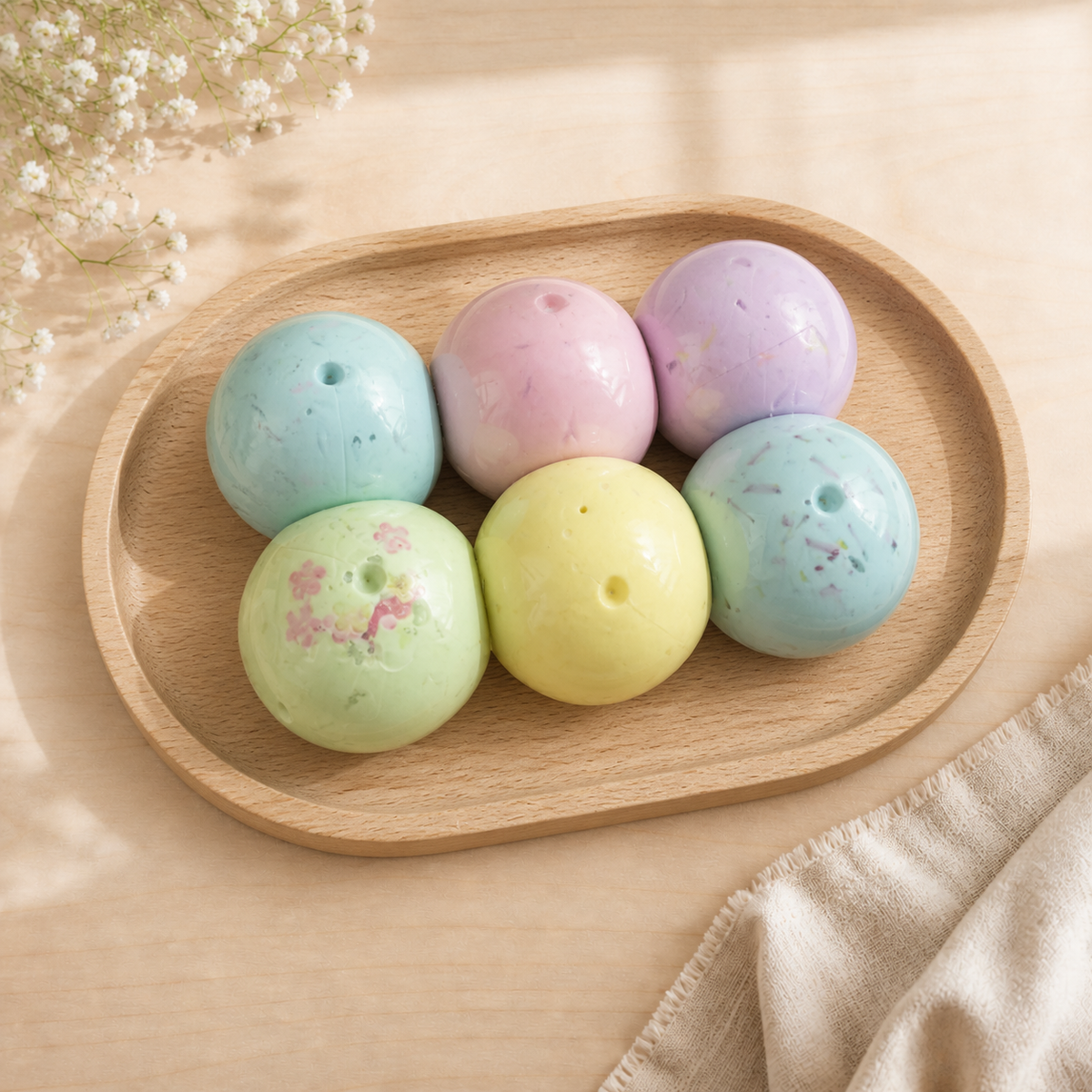 6-Pack Mini Squishy Balls Set(4cm)