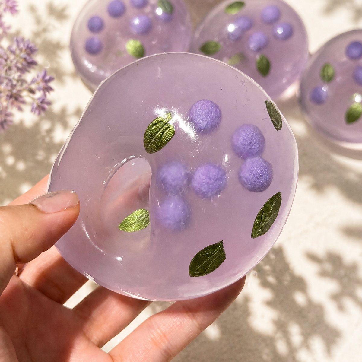 Grape Jelly Squishy Ball