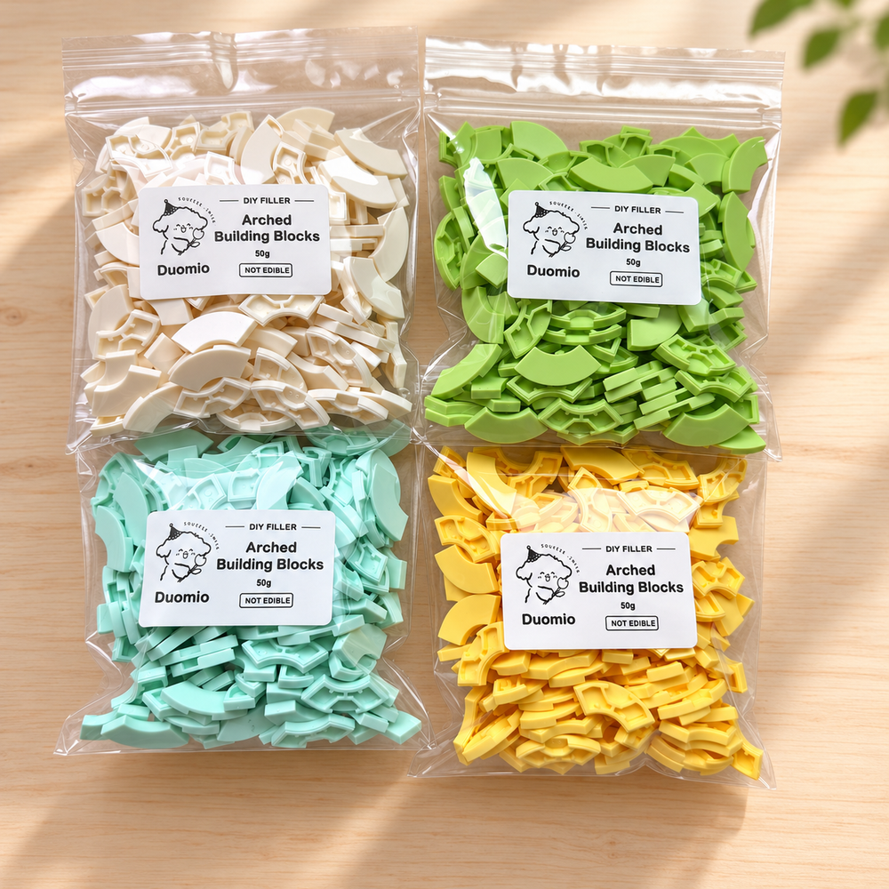 Arched Building Blocks - Crunchu Filling for Handmade Ball