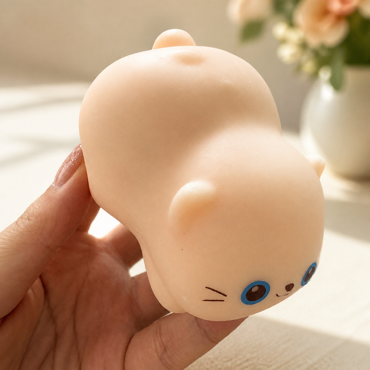 Crunchy Floppy Cat Handmade Stress Ball
