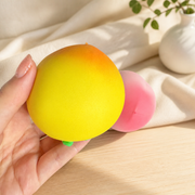 Peach Handmade Stress Ball