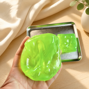 Clear Vaseline Cheese 6 cm Handmade Stress Ball